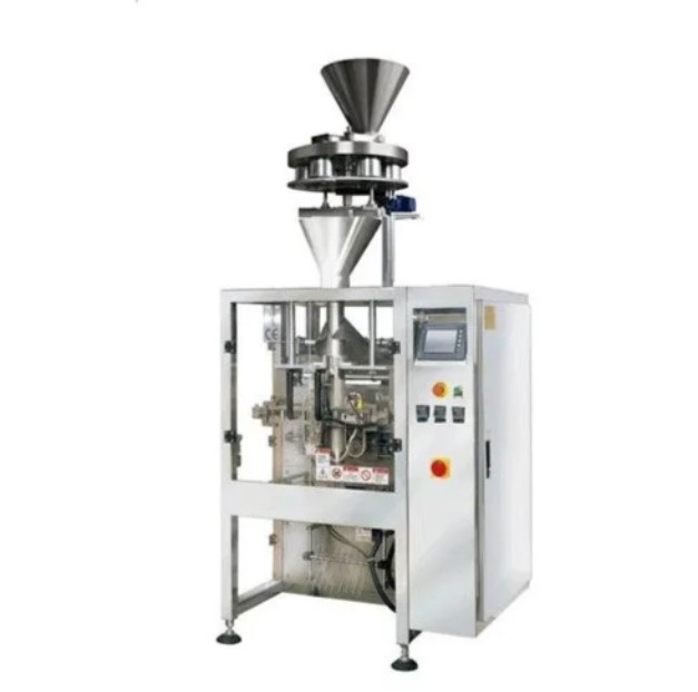 Automatic Grains & Granules Packaging Machine | High-Speed Multihead Weigher for Rice, Pulses, Seeds, Corn, Lentils & Spices | PLC Servo Control 40-80 Pouches/Min SS304 Industrial Pouch Packer